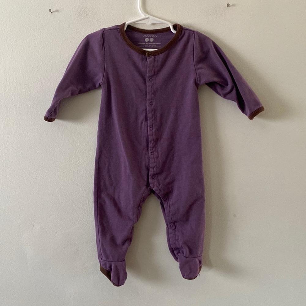 Baby soy one piece footies